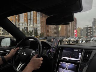 2017 Infiniti Q60 II, синий, 3200000 рублей, вид 4