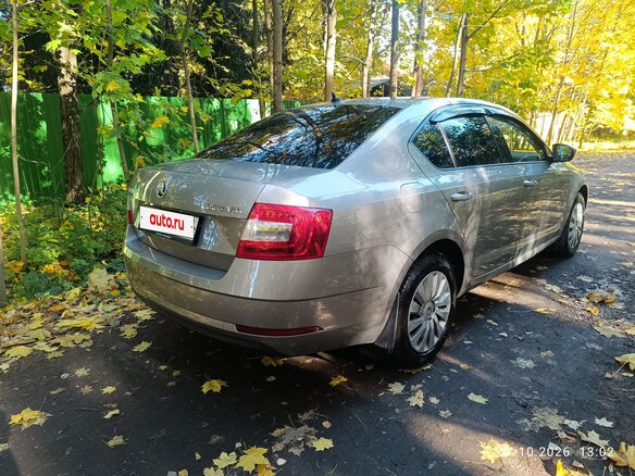2019 Skoda Octavia III (A7) Рестайлинг, бежевый, 1760000 рублей - вид 5