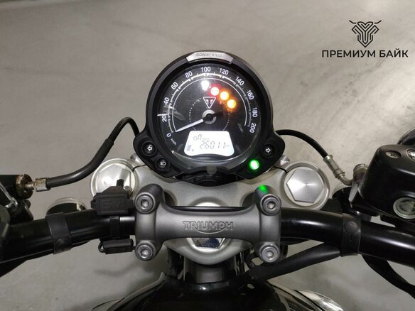2021 Triumph Bonneville Speedmaster, чёрный, 1095000 рублей - вид 3