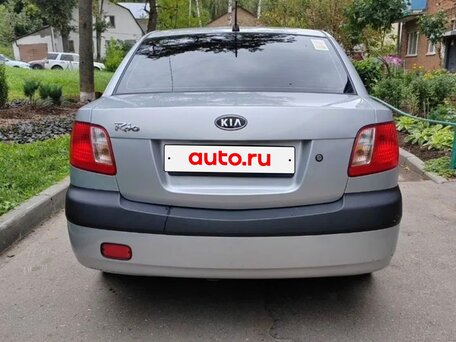 2006 Kia Rio II, серебристый, 465000 рублей, вид 4