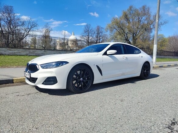 2023 BMW 8 серии Gran Coupe 840d xDrive II (G14/G15/G16) Рестайлинг, белый, 8790000 рублей - вид 1