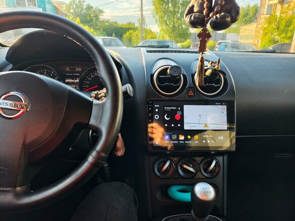 2012 Nissan Qashqai I Рестайлинг, чёрный, 970000 рублей - вид 6