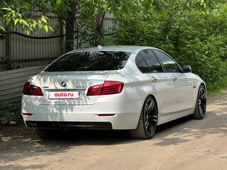 2013 BMW 5 серии 528i xDrive VI (F10/F11/F07) Рестайлинг, белый, 1950000 рублей, вид 3