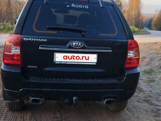 2008 Kia Sportage II Рестайлинг, чёрный, 780000 рублей, вид 4