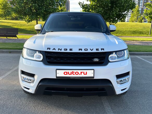 2013 Land Rover Range Rover Sport II, белый - вид 1