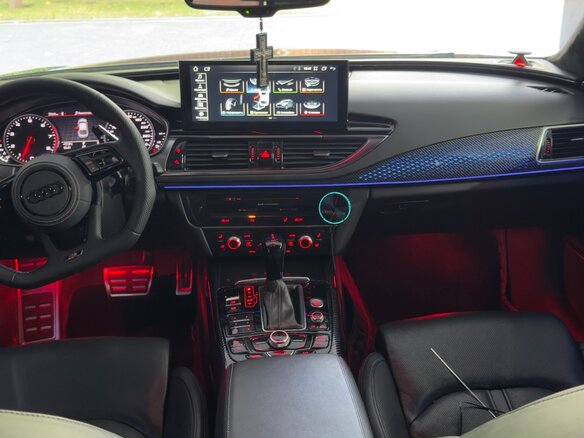 2013 Audi A7 I (4G), чёрный, 2100000 рублей - вид 7