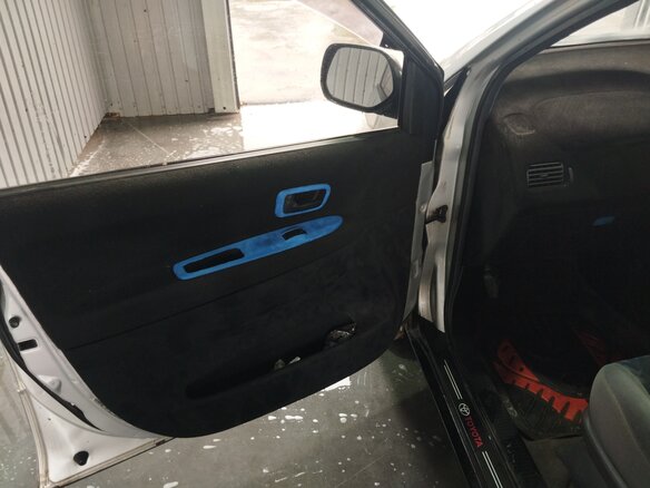 1997 Toyota Ipsum I (M10), серый - вид 6