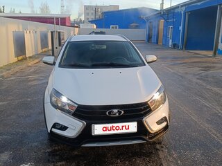 2018 Lada (ВАЗ) Vesta SW I, белый, 700000 рублей, вид 1