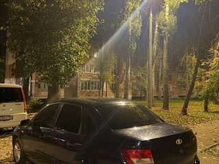 2011 Lada (ВАЗ) Granta I, серый, 185000 рублей, вид 4