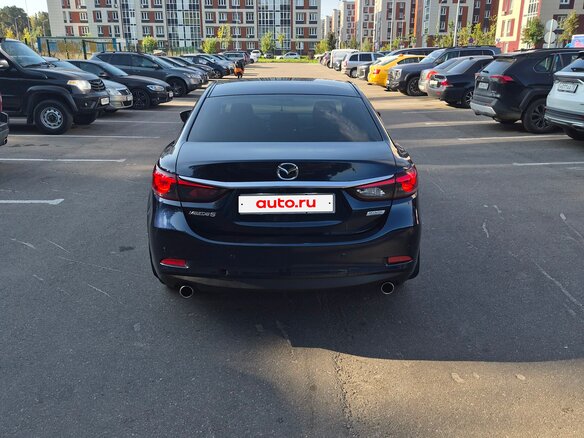 2017 Mazda 6 III (GJ) Рестайлинг, синий, 2170000 рублей - вид 5
