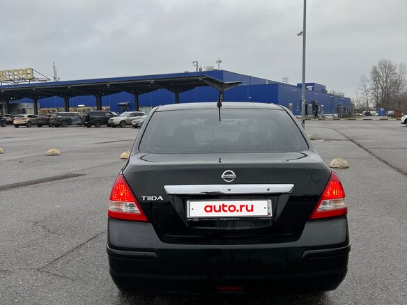 2008 Nissan Tiida I, чёрный, 420000 рублей - вид 5