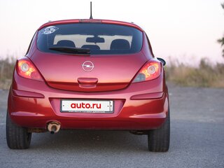 2006 Opel Corsa D, красный, 430000 рублей, вид 4
