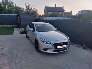 2017 Mazda Axela III Рестайлинг, серебристый, 1599000 рублей, вид 3