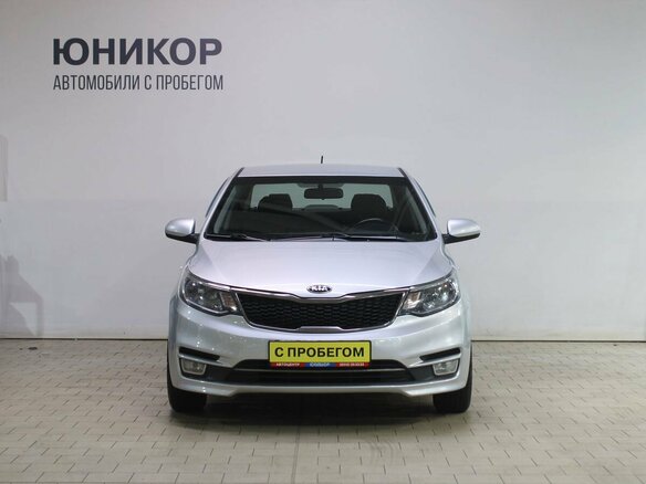 2017 Kia Rio III Рестайлинг, серебристый, 1199000 рублей - вид 7