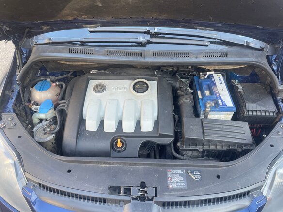 2007 Volkswagen Golf Plus I, синий, 610000 рублей - вид 12