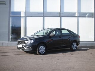 2020 Lada (ВАЗ) Vesta I, чёрный, 870000 рублей, вид 1