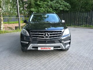 2014 Mercedes-Benz M-Класс 350 CDI III (W166), чёрный, 2400000 рублей, вид 2