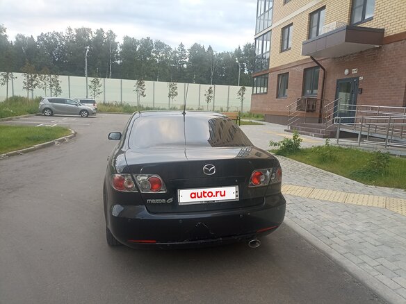 2006 Mazda 6 I (GG) Рестайлинг, чёрный, 350000 рублей - вид 5