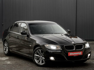 2011 BMW 3 серии 318i V (E90/E91/E92/E93) Рестайлинг, чёрный, 1200000 рублей, вид 3