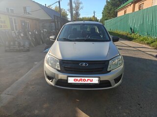 2016 Lada (ВАЗ) Granta I, серебристый, 360000 рублей, вид 1