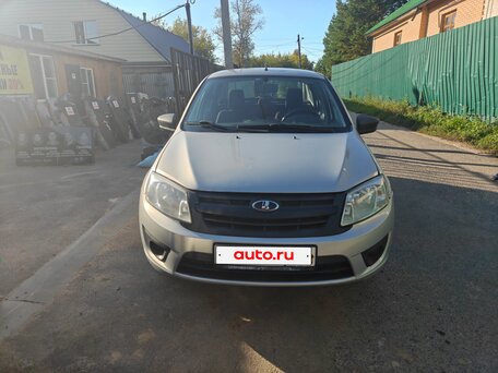2016 Lada (ВАЗ) Granta I, серебристый, 400000 рублей, вид 1