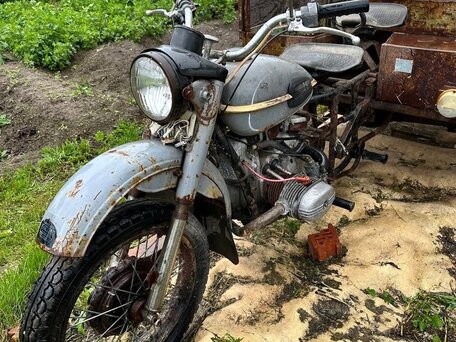 1992 Урал МГ-350, серый, 75000 рублей, вид 4