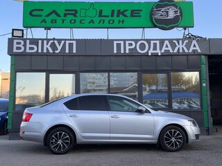 2014 Skoda Octavia III (A7), серебристый, 799000 рублей, вид 3