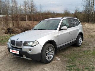 2007 BMW X3 25i I (E83) Рестайлинг, серебристый, 810000 рублей, вид 2