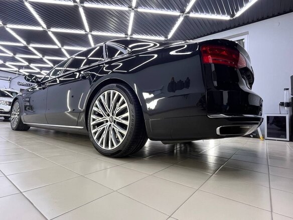 2012 Audi A8 Long III (D4), чёрный, 1800000 рублей - вид 9