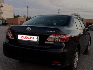 2010 Toyota Corolla X (E140, E150) Рестайлинг, чёрный, 810000 рублей, вид 4