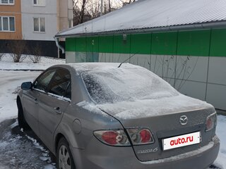 2006 Mazda 6 I (GG) Рестайлинг, серый, 400000 рублей, вид 4