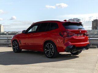 2021 BMW X3 M Competition I (F97) Рестайлинг, красный, 5000000 рублей, вид 4