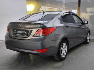 2014 Hyundai Solaris I Рестайлинг, серый, 940000 рублей, вид 5