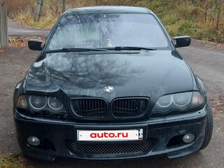 1998 BMW 3 серии 320i IV (E46), чёрный, 400000 рублей, вид 1