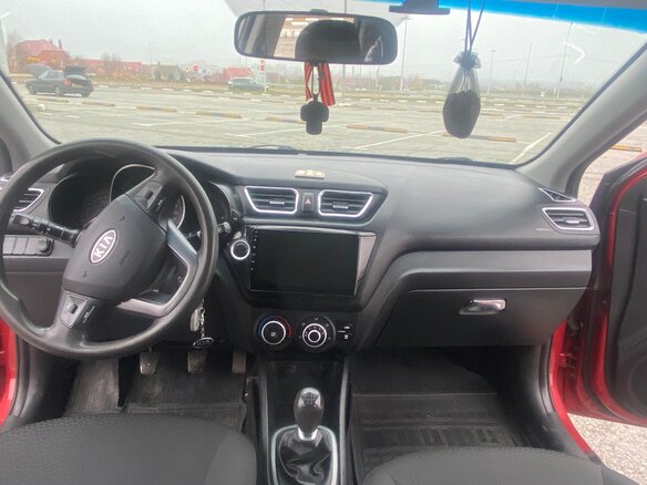 2012 Kia Rio III, красный, 700000 рублей - вид 7