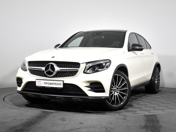 2018 Mercedes-Benz GLC Coupe 300 I (C253), белый, 3474660 рублей