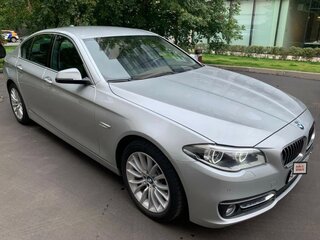 2013 BMW 5 серии 528i xDrive VI (F10/F11/F07), серебристый, 1735000 рублей, вид 2