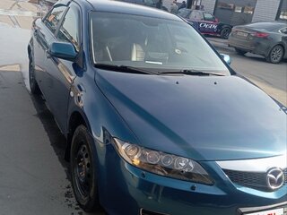 2007 Mazda 6 I (GG) Рестайлинг, синий, 430000 рублей, вид 4