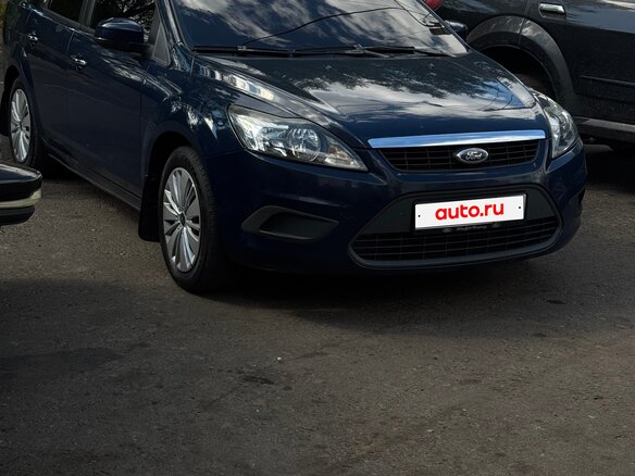 2008 Ford Focus II Рестайлинг, синий - вид 3
