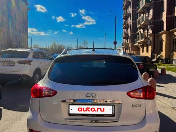 2013 Infiniti EX EX25 I (J50), белый - вид 6