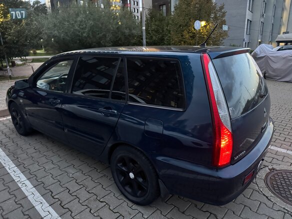 2004 Mitsubishi Lancer IX, синий, 399000 рублей - вид 5