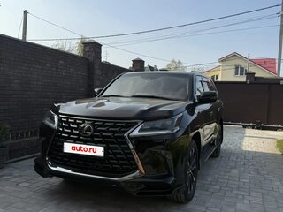2021 Lexus LX 570 III Рестайлинг 2, чёрный, 12000000 рублей, вид 3
