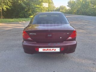2006 Kia Spectra I Рестайлинг 2, красный, 130000 рублей, вид 4