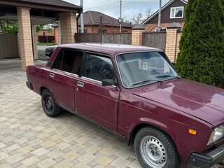 2001 Lada (ВАЗ) 2107, красный, 120000 рублей, вид 4