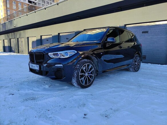 2020 BMW X5 30d IV (G05/G18), синий, 6950000 рублей