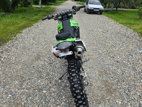 2009 Kawasaki KLX 250, зелёный, 310000 рублей, вид 3