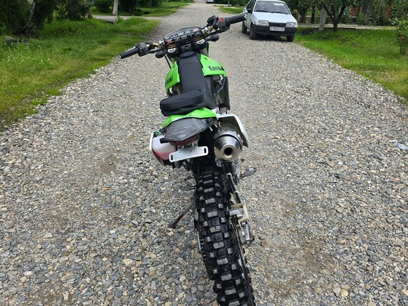 2009 Kawasaki KLX 250, зелёный, 310000 рублей - вид 2