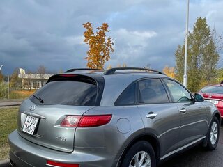 2007 Infiniti FX35 I (S50) Рестайлинг, серебристый, 990900 рублей, вид 4