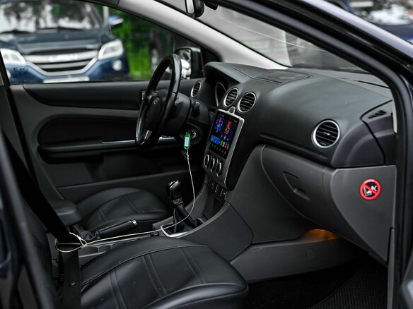 2008 Ford Focus II Рестайлинг, чёрный - вид 10