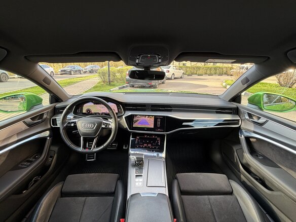 2018 Audi A7 55 TFSI II (4K), зелёный, 4490000 рублей - вид 11